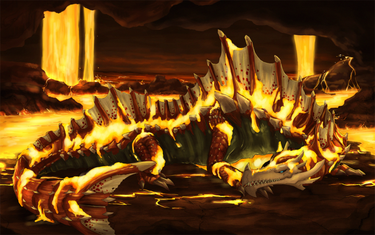 Monster Hunter, Fantasy Art HD Wallpaper Desktop Background
