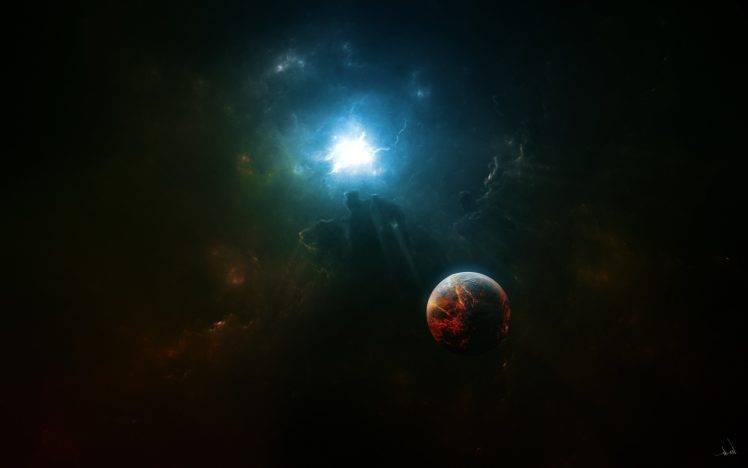 space, Planet, Fantasy Art HD Wallpaper Desktop Background