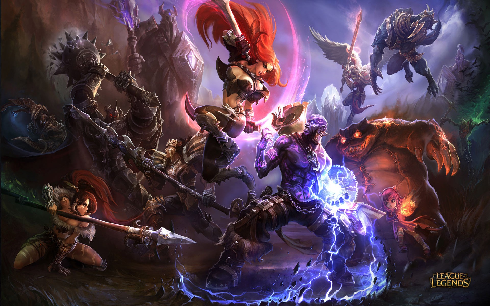 League Of Legends, Strategy Games, Fantasy Art, Digital Art Wallpaper