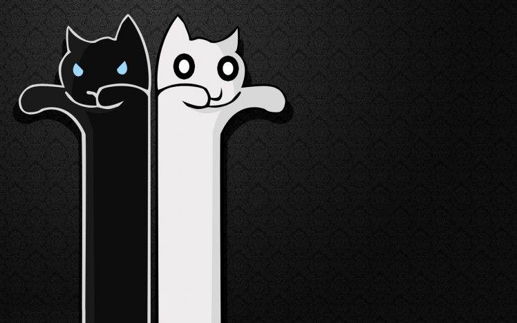 fantasy Art, Cat, Kittens, Minimalism, Memes, Longcat HD Wallpaper Desktop Background