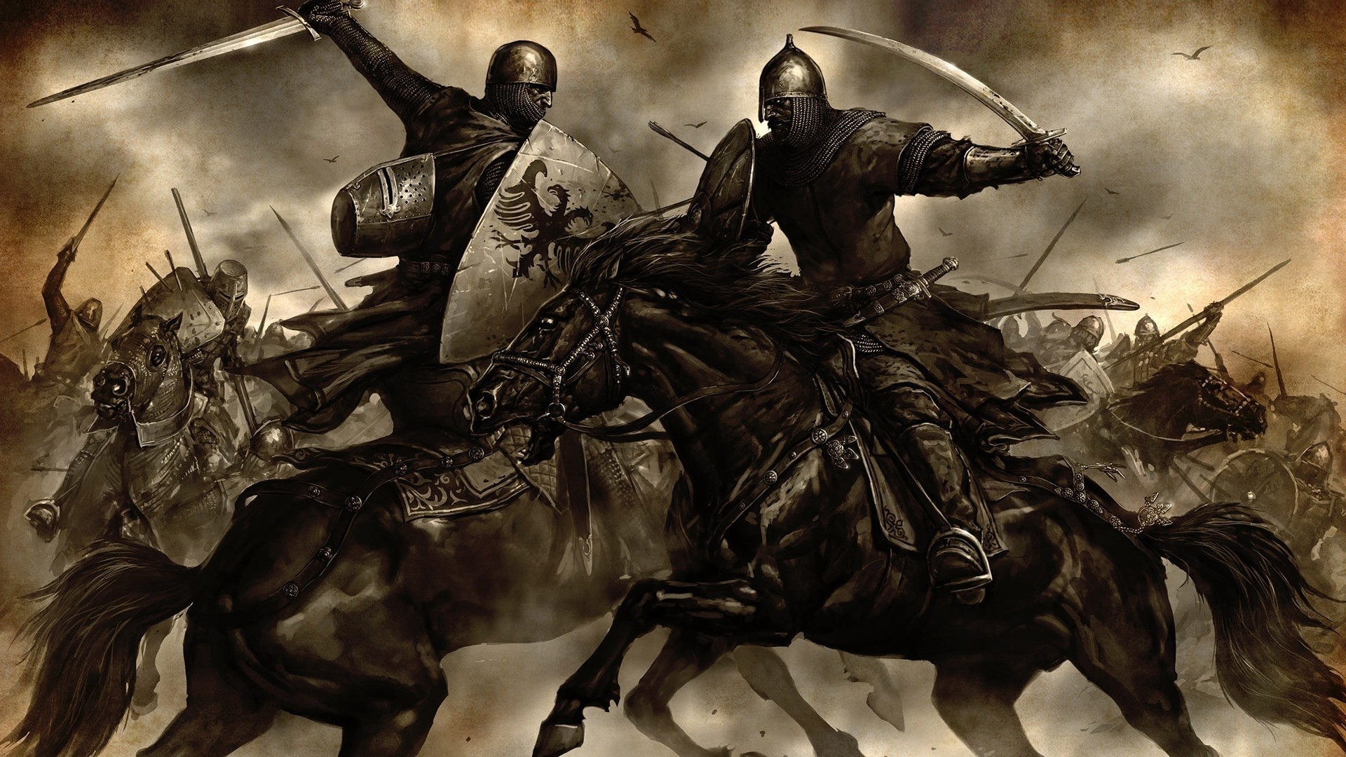 fantasy Art, Knights, Mount And Blade Wallpaper