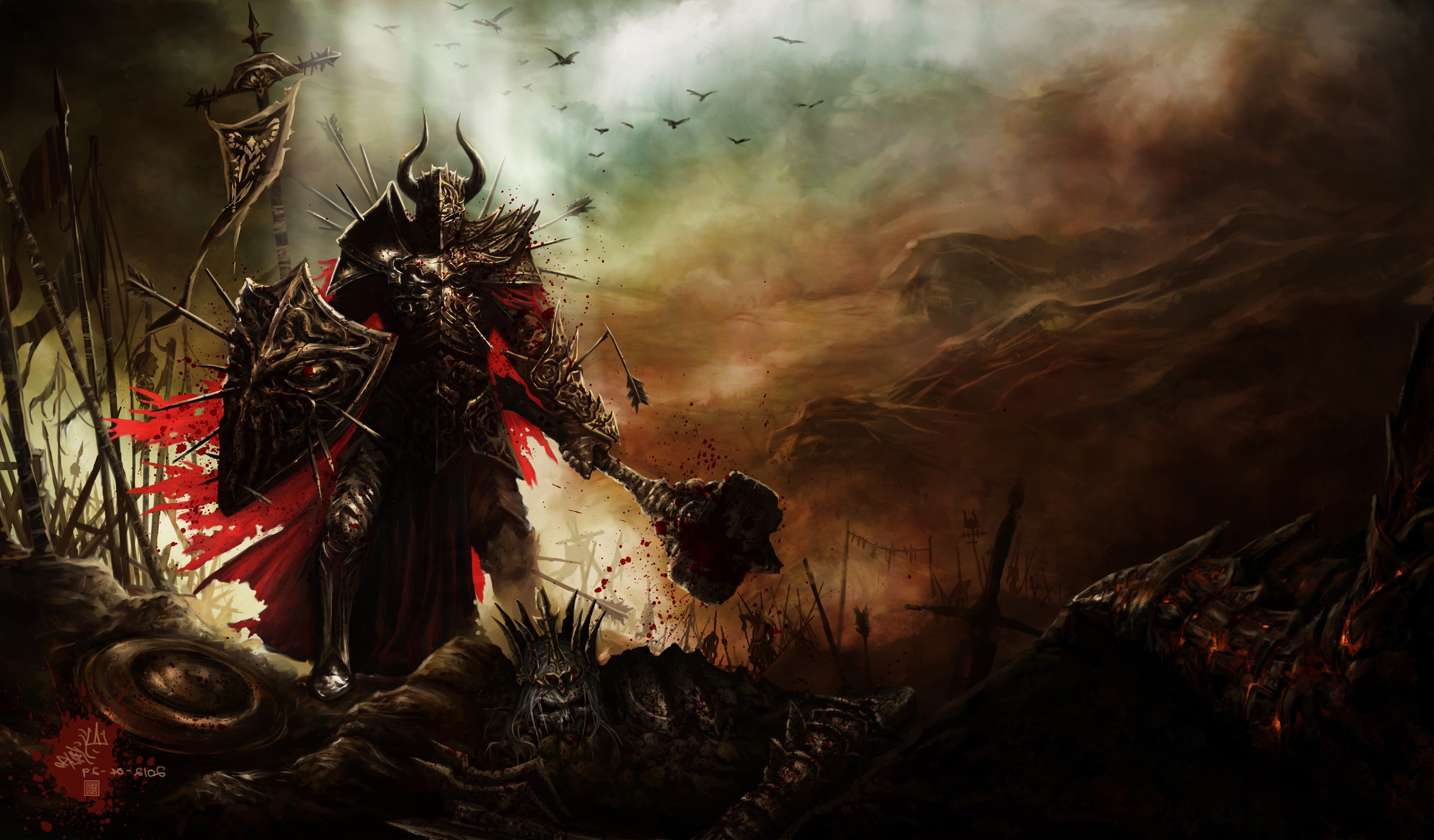 fantasy Art, Diablo, Diablo III Wallpaper