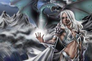 fantasy Art, Daenerys Targaryen, Dragon, Game Of Thrones