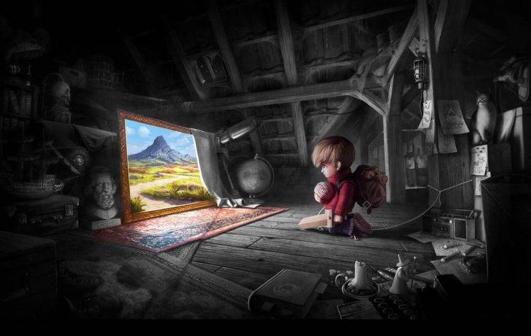 atmosphere, Fantasy Art, Toys HD Wallpaper Desktop Background