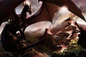 dragon, Fantasy Art, Drawing, Digital Art, Medieval