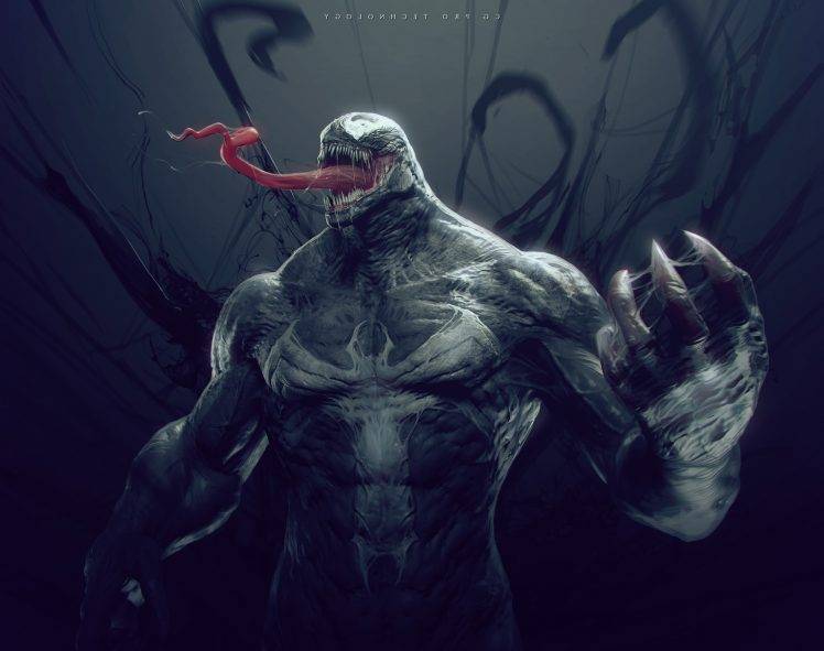 fantasy Art, Digital Art, Venom, Spider Man HD Wallpaper Desktop Background
