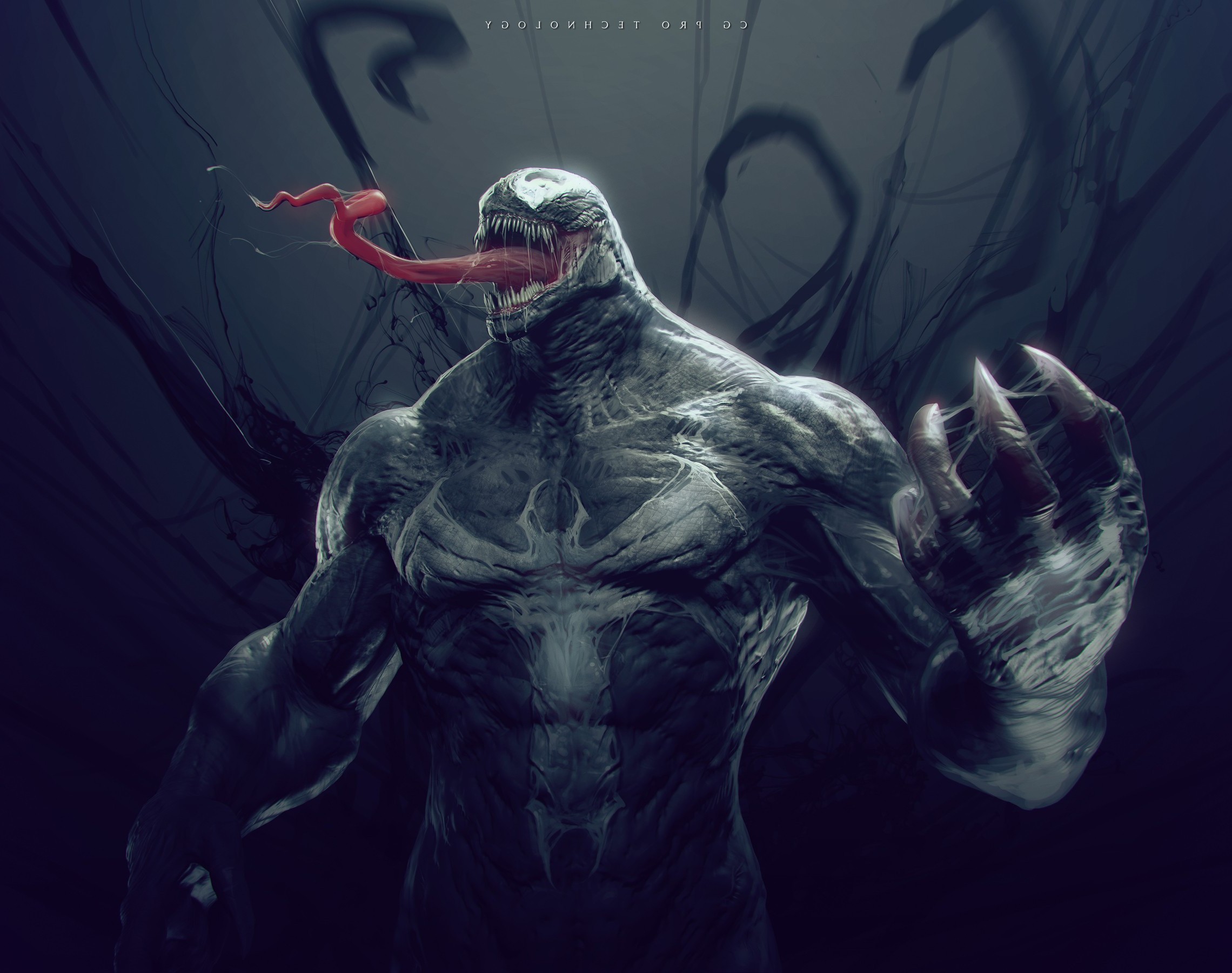 fantasy Art, Digital Art, Venom, Spider Man Wallpaper