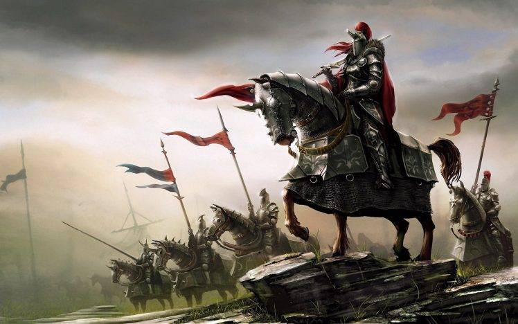 fantasy Art, Knight, Knights, Medieval HD Wallpaper Desktop Background