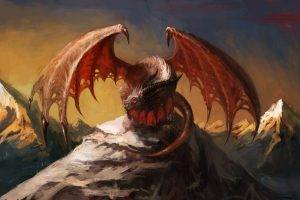 fantasy Art, Digital Art, Dragon