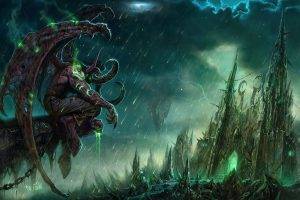 fantasy Art, Illidan Stormrage, World Of Warcraft