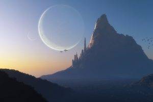 fantasy Art, Planet, Science Fiction