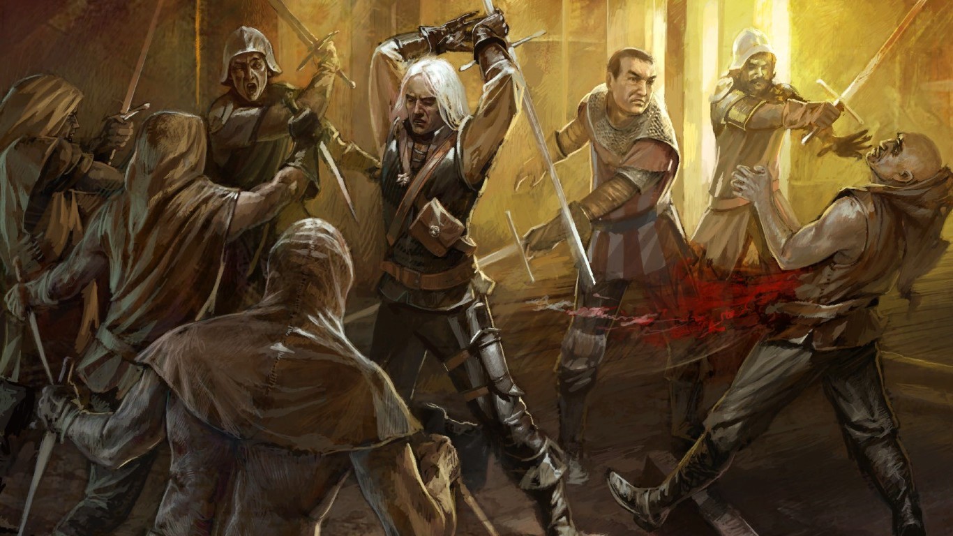 The Witcher, Geralt Of Rivia, Fantasy Art Wallpaper