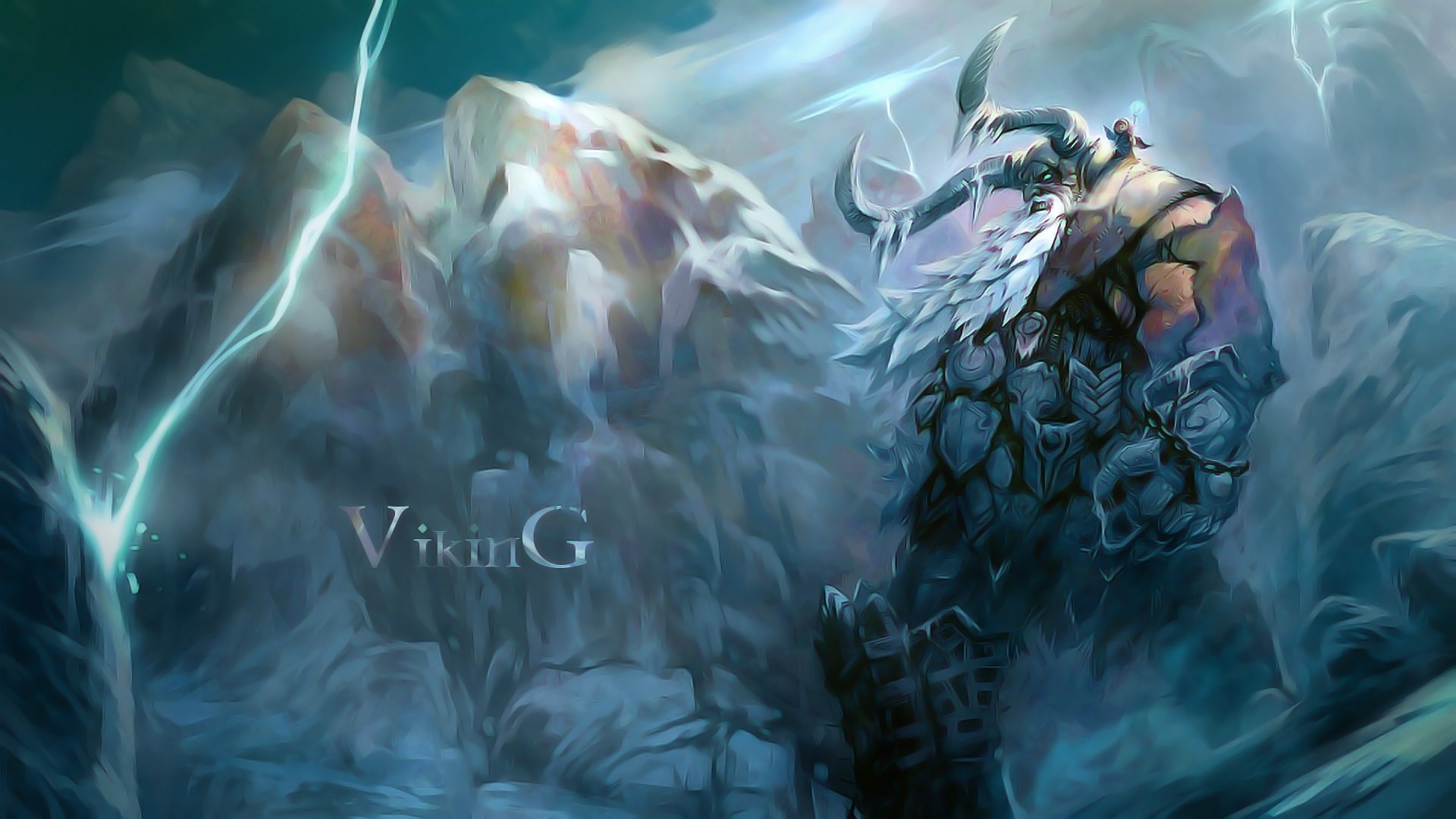 Vikings, Fantasy Art Wallpaper
