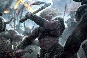 Vikings, Battle, War, Fantasy Art