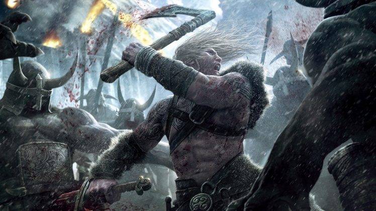 Vikings, Battle, War, Fantasy Art Wallpapers HD / Desktop and Mobile  Backgrounds