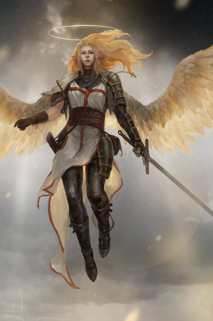 fantasy Art, Angel HD Wallpaper Desktop Background