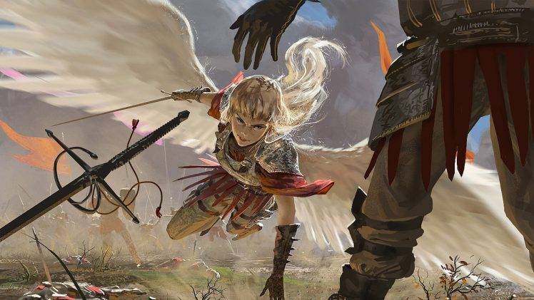 fantasy Art, Warrior HD Wallpaper Desktop Background