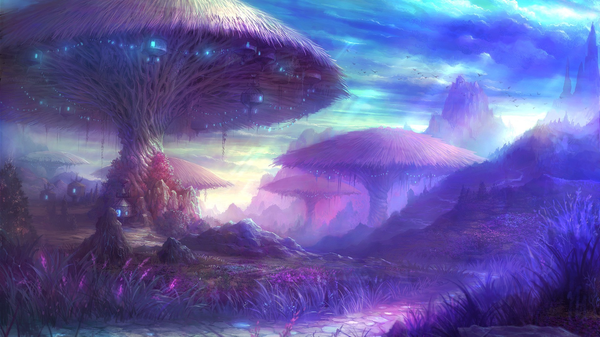 fantasy Art, Magic Mushrooms, Aion, Aion Online Wallpapers HD / Desktop