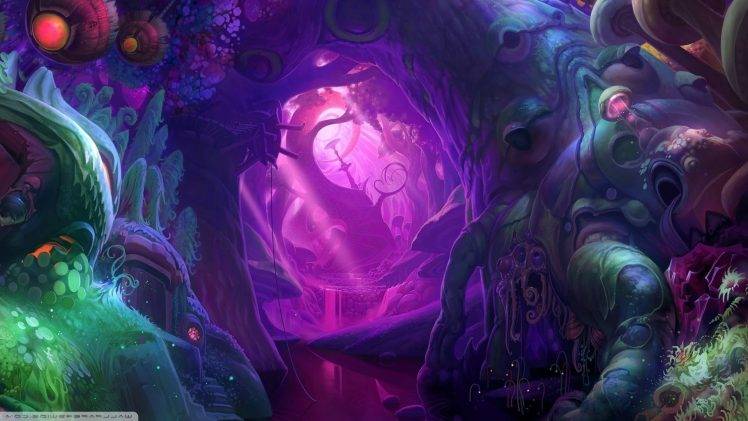 psychedelic, Fantasy Art HD Wallpaper Desktop Background