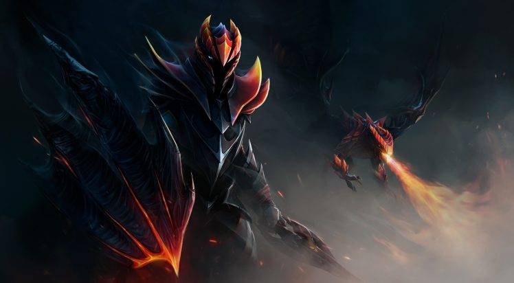 Fantasy Art Dragon Dota 2 Dragon Knight Wallpapers Hd Desktop