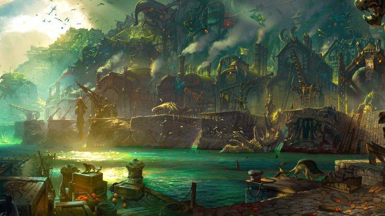 League Of Legends, BIlgewater, Fantasy Art HD Wallpaper Desktop Background
