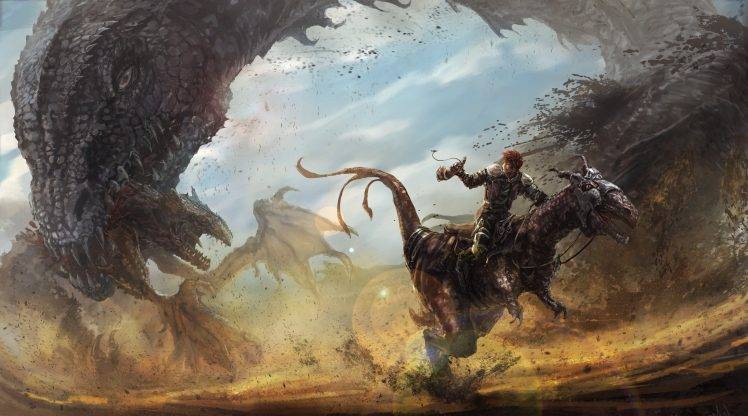 dragon, Artwork, Fantasy Art HD Wallpaper Desktop Background