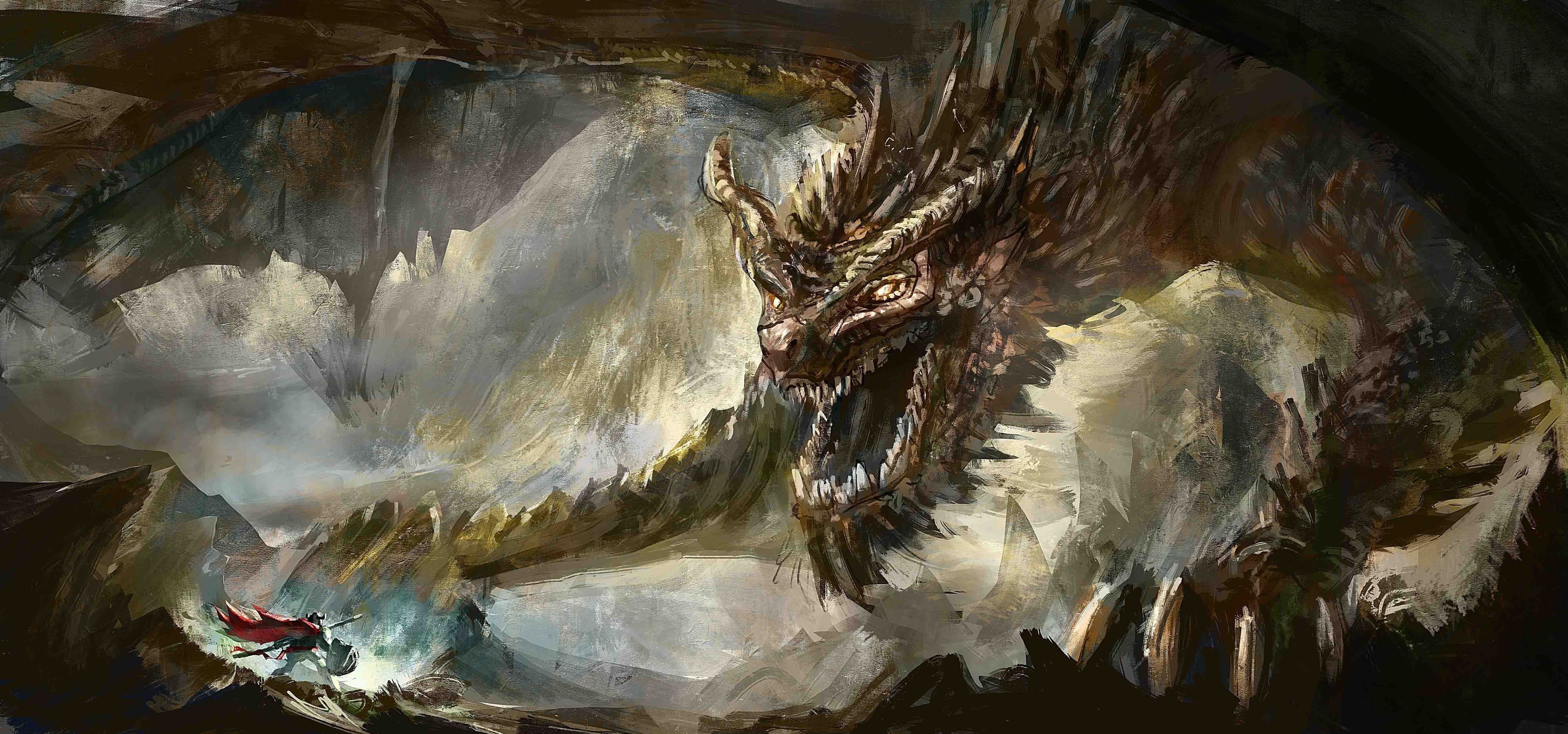 fantasy Art, Dragon, Artwork Wallpaper