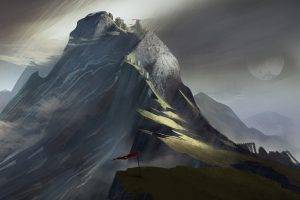 fantasy Art, Mountain Pass