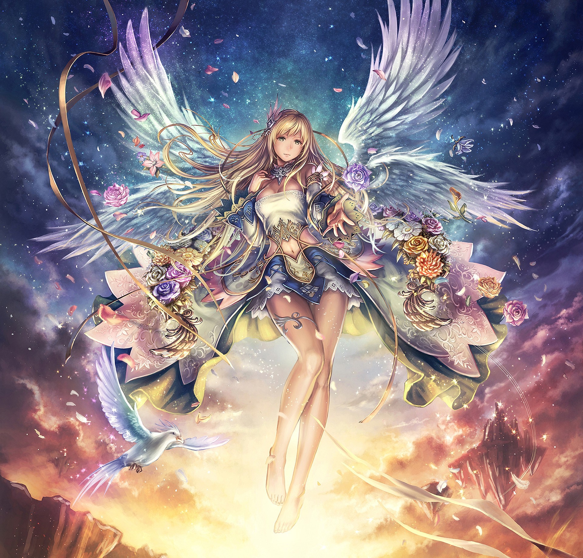 artwork, Fantasy Art, Angel Wallpaper