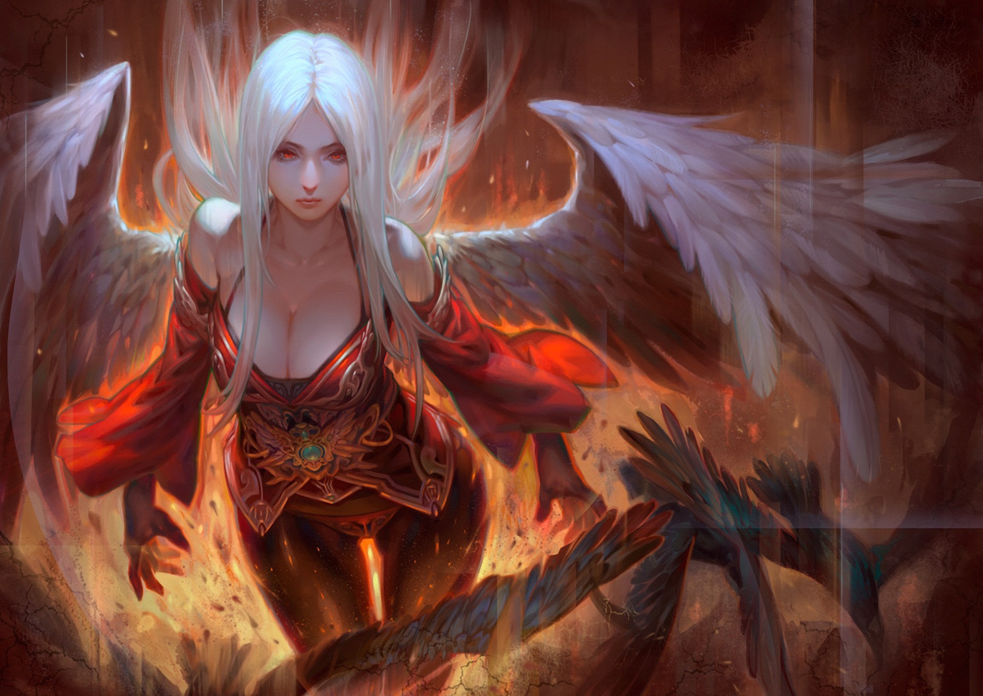 248581 fantasy_art angel artwork