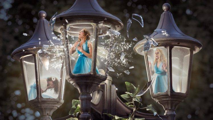 fantasy Art, Fairies, Gas Lamps HD Wallpaper Desktop Background