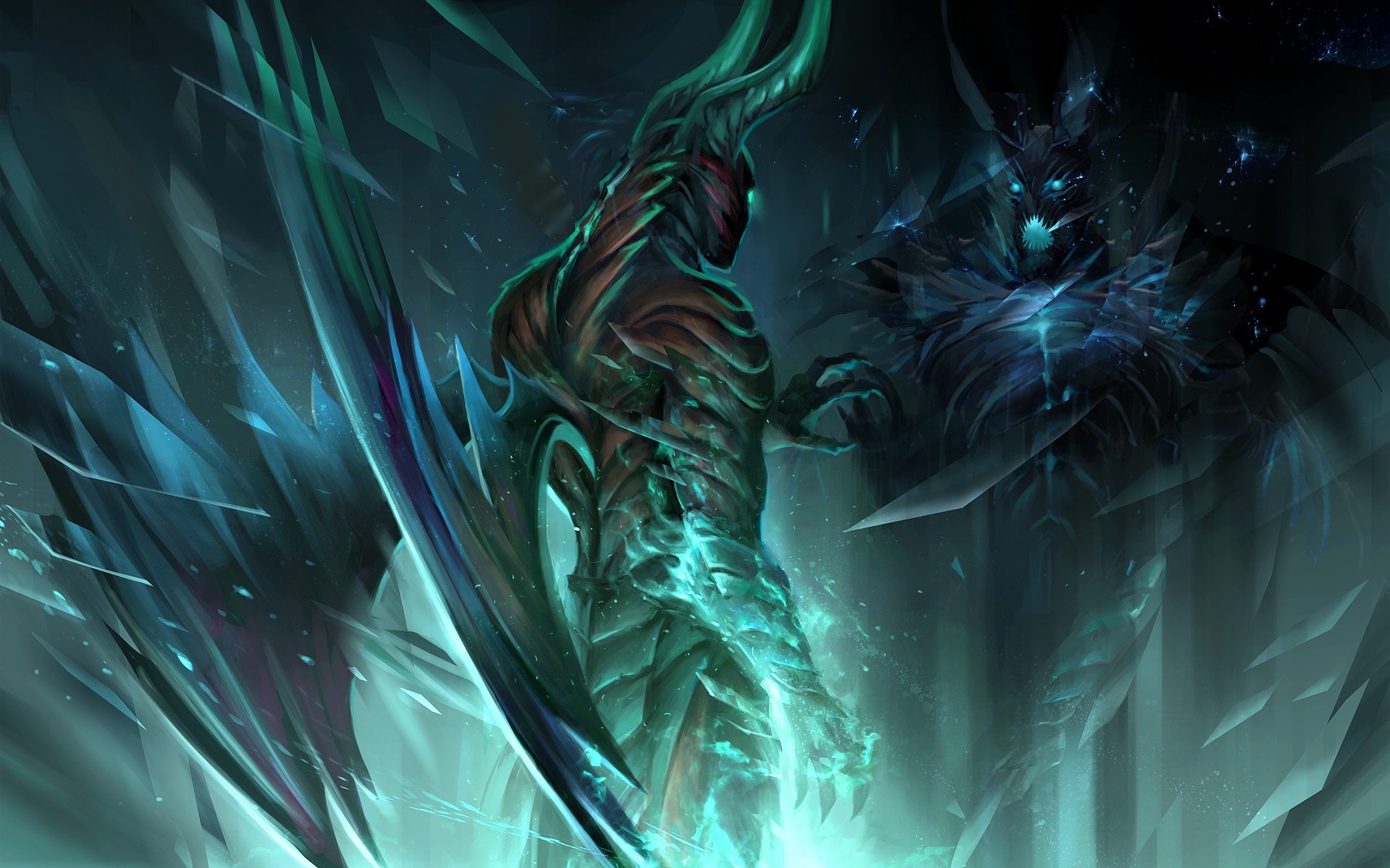 artwork, Fantasy Art, Digital Art, Terrorblade Wallpaper