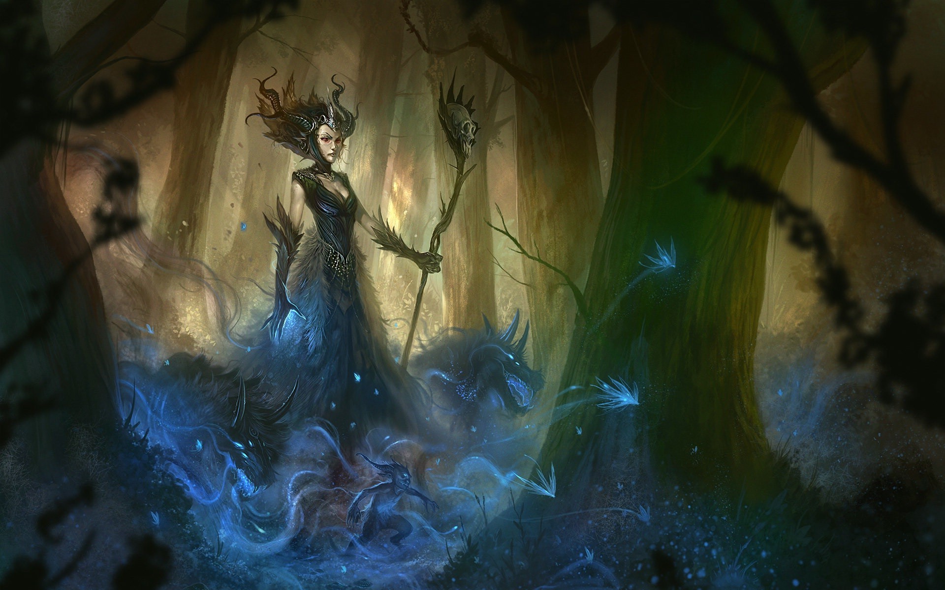 fantasy Art, Witch, Artwork, Maleficent Wallpaper