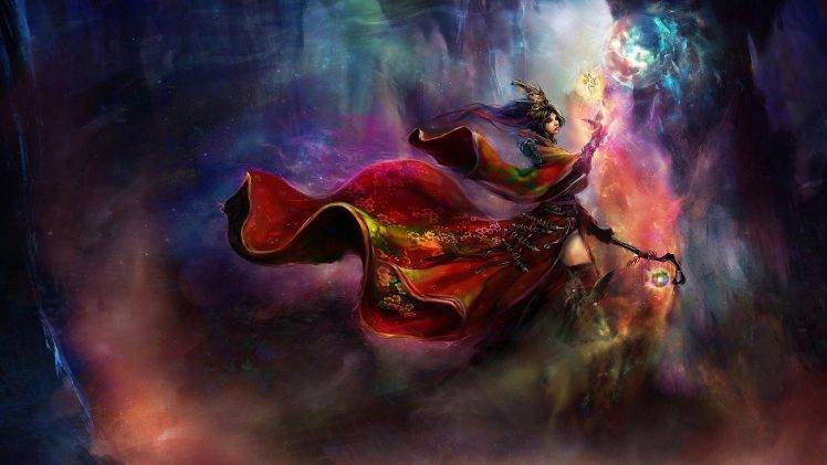fantasy Art, Diablo III, Wizard HD Wallpaper Desktop Background
