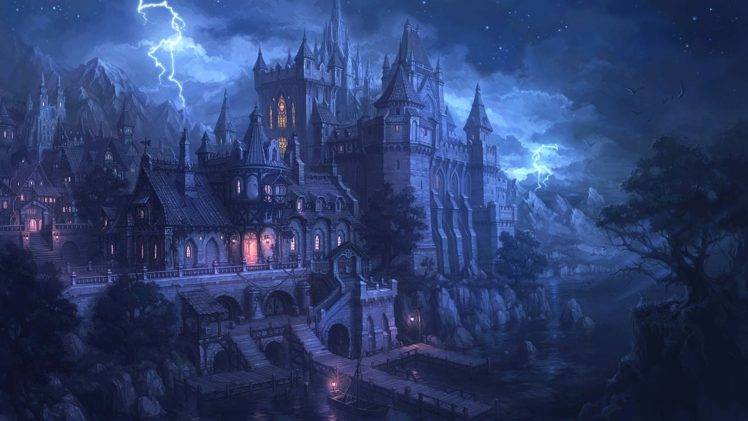 artwork, Fantasy Art, Spooky, Gothic HD Wallpaper Desktop Background