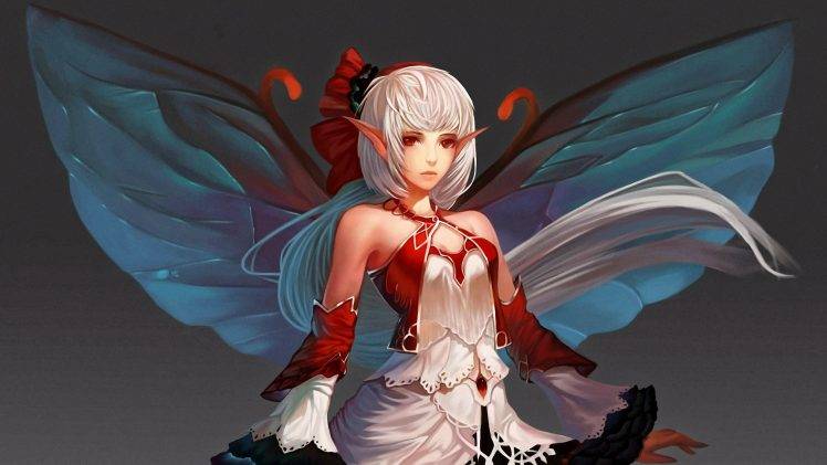 fantasy Art, Anime Girls, Anime, Wings HD Wallpaper Desktop Background