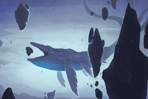 whale, Fantasy Art, Sky