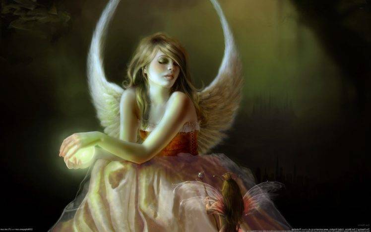 angel, Fantasy Art, Artwork HD Wallpaper Desktop Background
