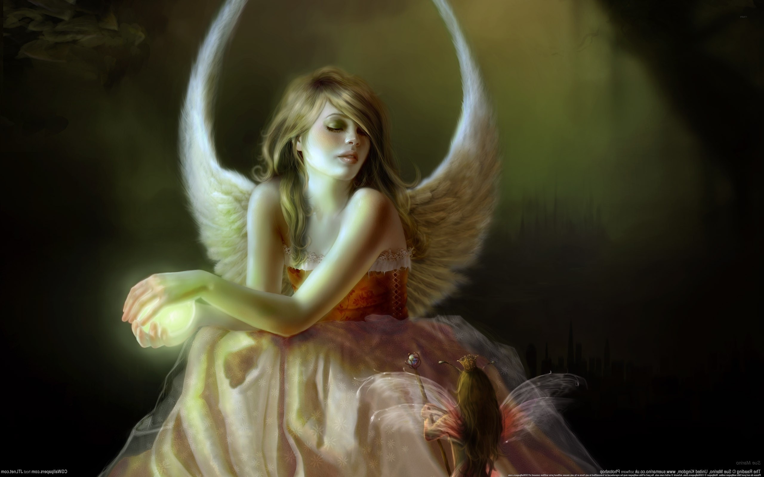 angel, Fantasy Art, Artwork Wallpaper