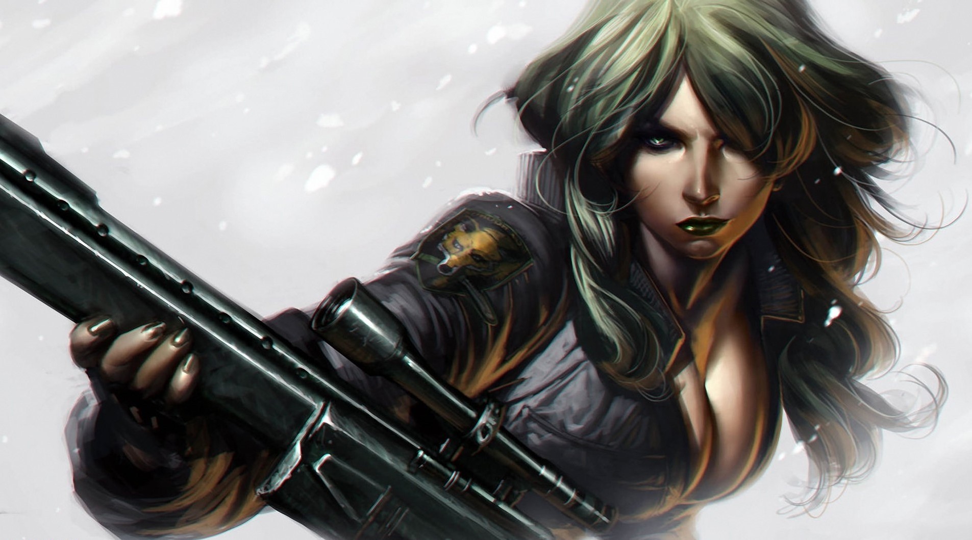 artwork, Fantasy Art, Sniper Wolf, Metal Gear Solid Wallpaper