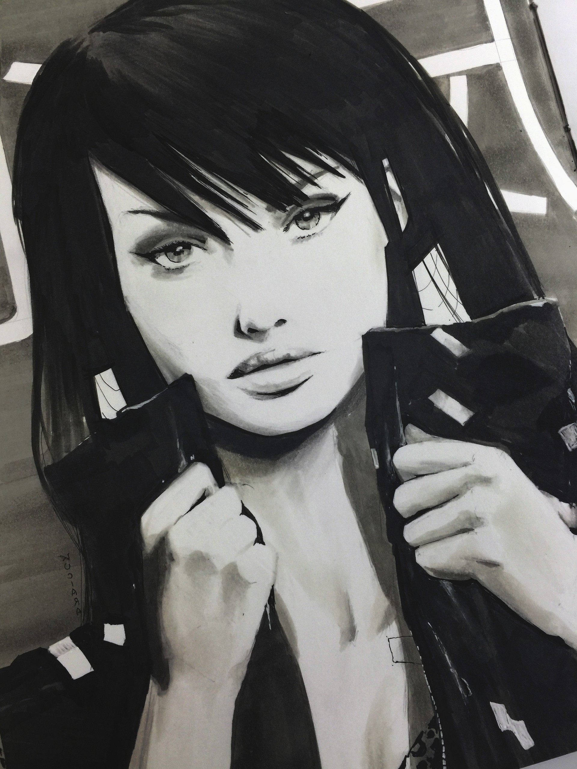 anime Girls, Fan Art, 2D, Fantasy Art, Face Wallpaper