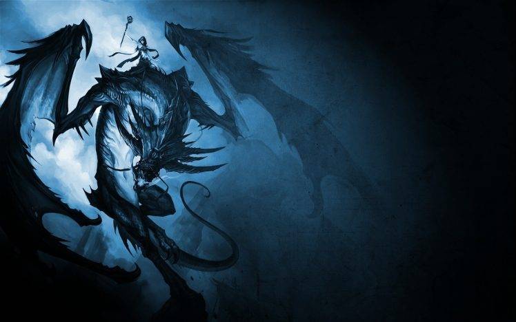 dragon, Illustration, Fantasy Art HD Wallpaper Desktop Background