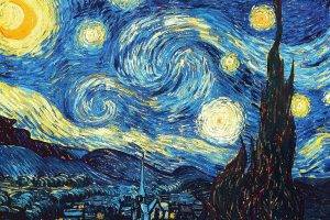 fantasy Art, Vincent Van Gogh, The Starry Night, Classy