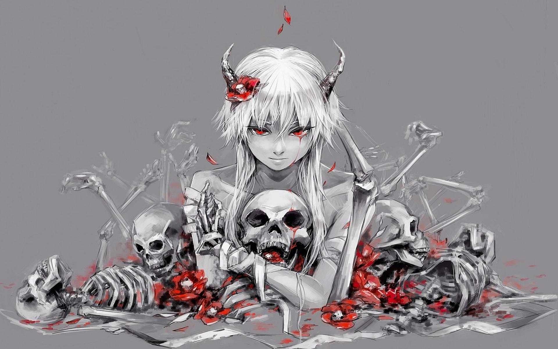 fantasy Art, Bones, Skull And Bones Wallpaper