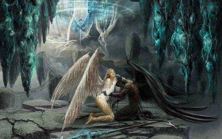 fantasy Art, Angel HD Wallpaper Desktop Background