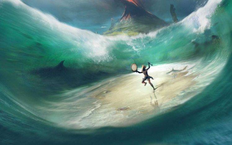 fantasy Art, Ubisoft, From Dust HD Wallpaper Desktop Background