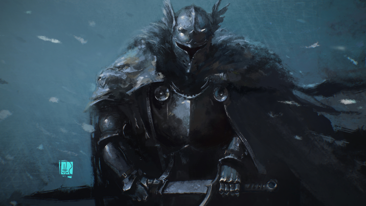 fantasy Armor, Fantasy Art, Sword, Knight HD Wallpaper Desktop Background