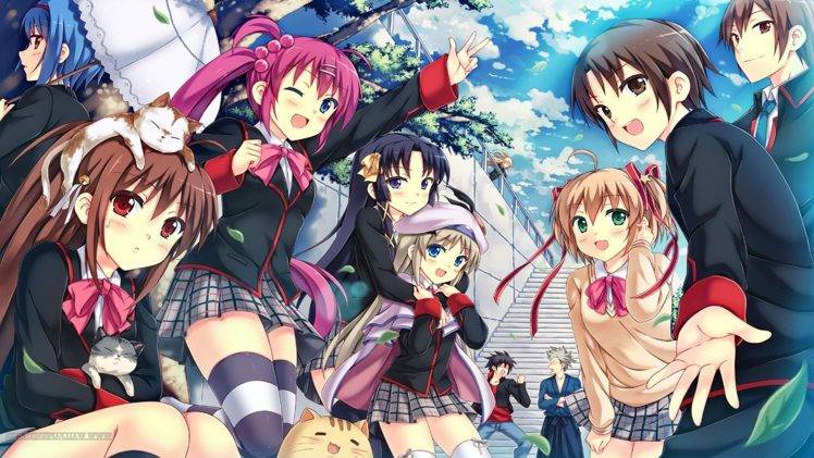 anime, Anime Girls, Little Busters! HD Wallpaper Desktop Background