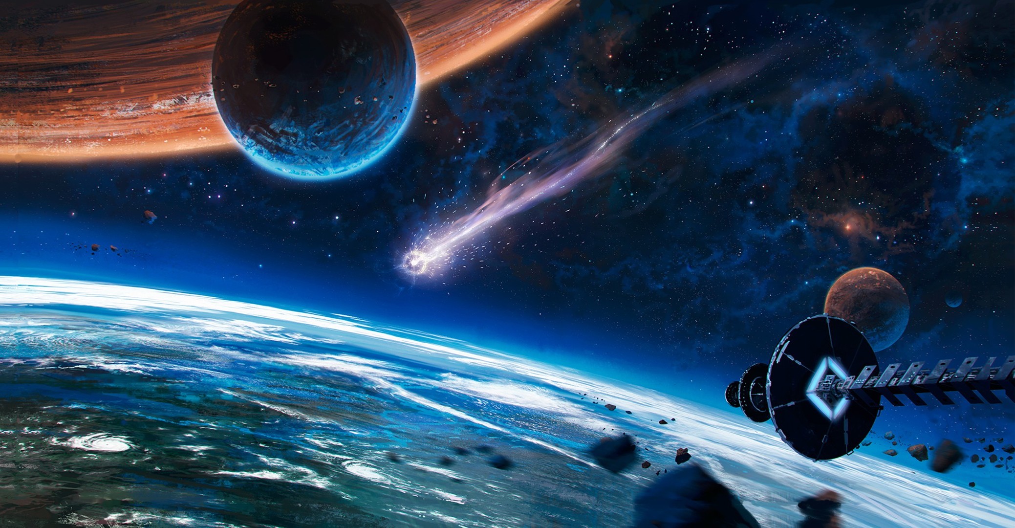 fantasy Art, Futuristic Wallpaper