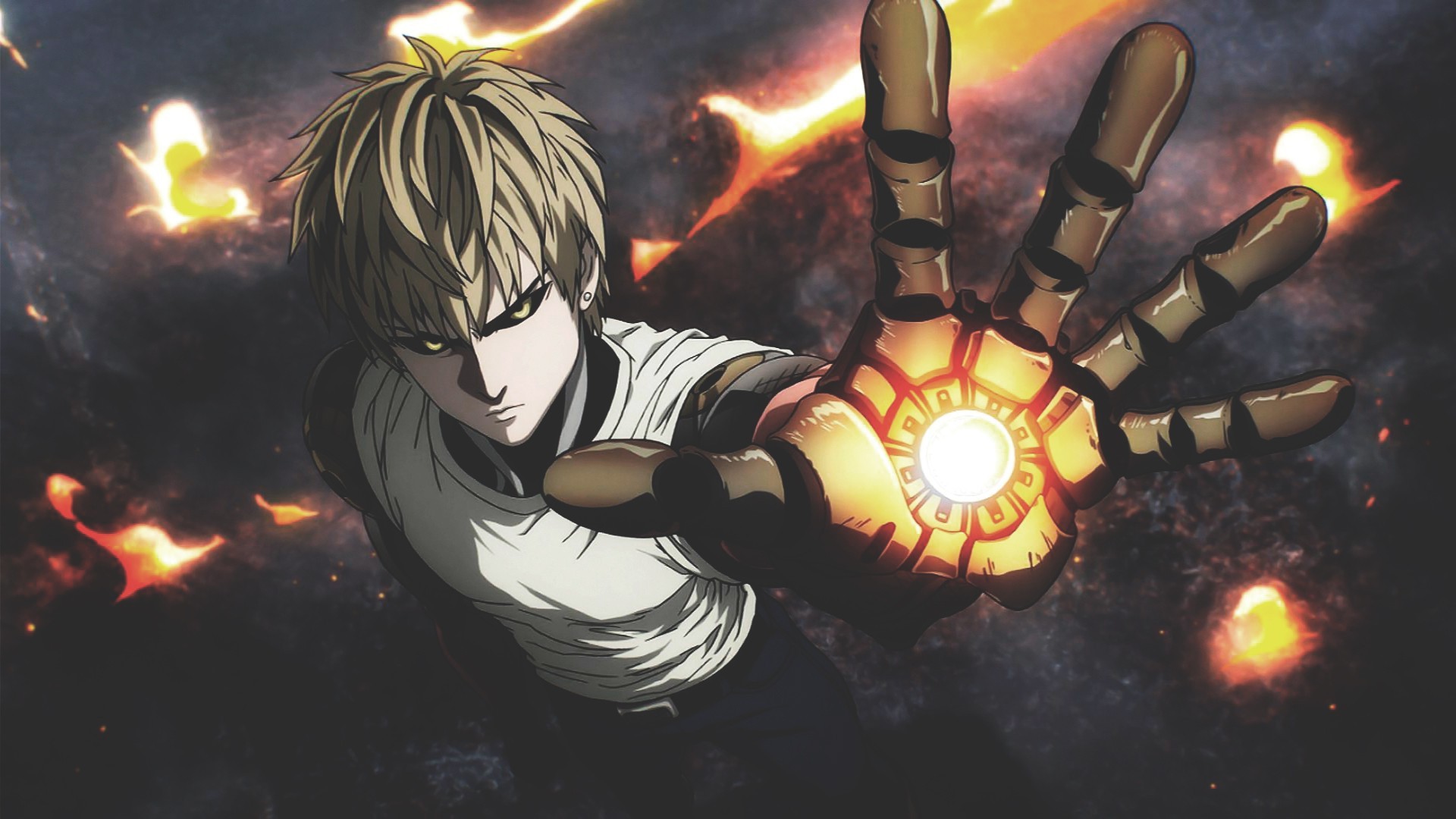 Genos One Punch Man anime characters wallpaper  1440x2038  1043539   WallpaperUP